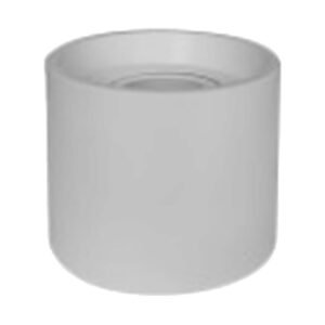 Luminária de Spot Redondo Ajustável Corpo Branco Ferro com Suporte GU10