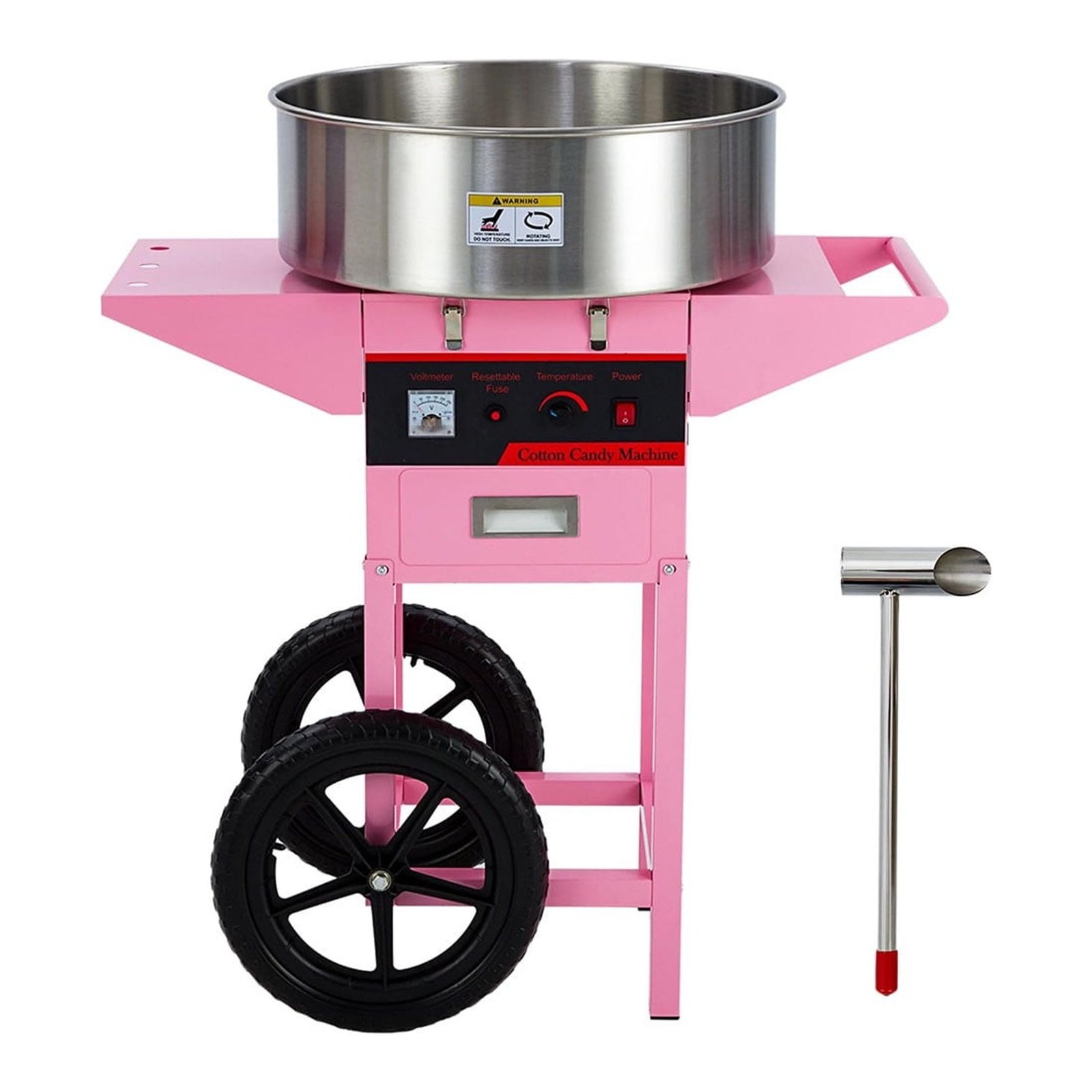 Máquina de Algodão Doce Elétrica 1,2kW 16kg Clea