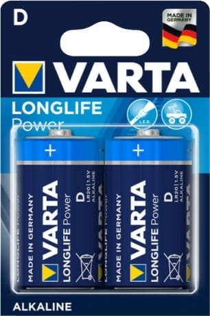 Pilhas Alcalinas Varta LR20D 1.5V