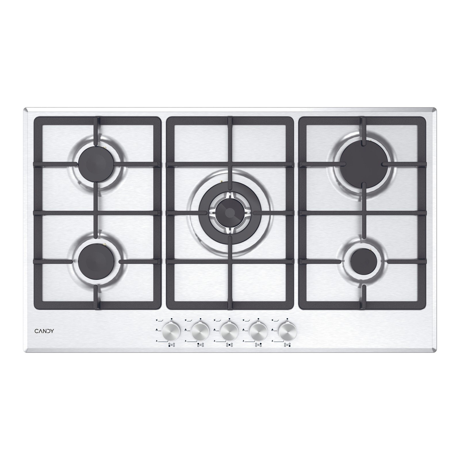 Placa a Gás Candy 90cm 5 Zonas com Wok CHG93WX/1