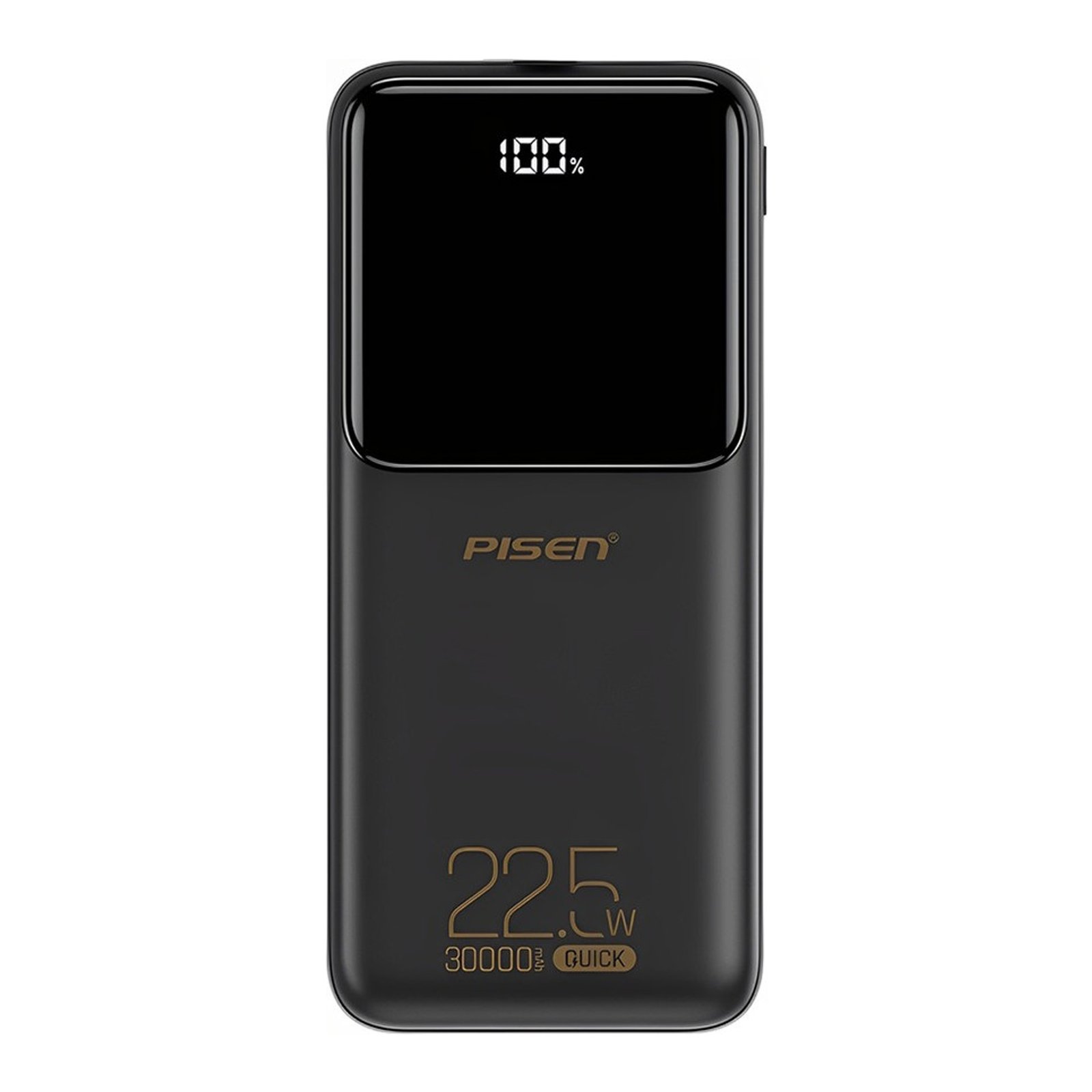 Power Bank Pisen Semi Mirror 22.5W 30000MAH Preto