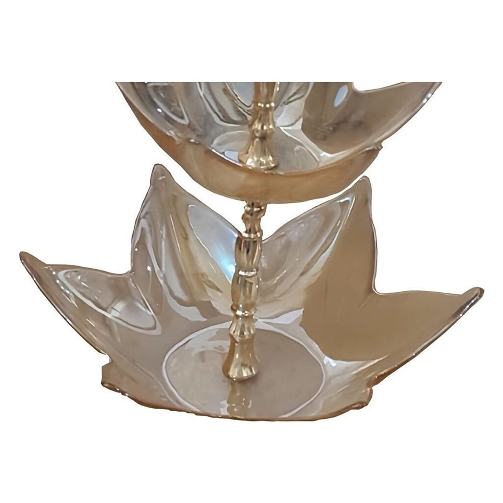 Prato de bolo lotus gb1 – Prato de Bolo Lotus GB1 2 Andares Brilho e Laranja Flora – foto 1