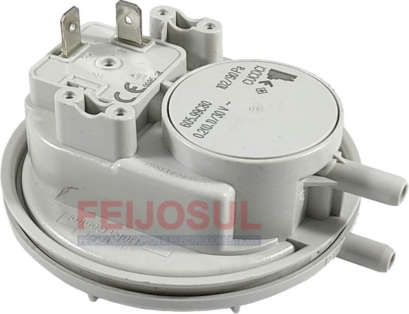 Pressostato 102/90 Branco Esquentador Fagor Edesa Vaillant