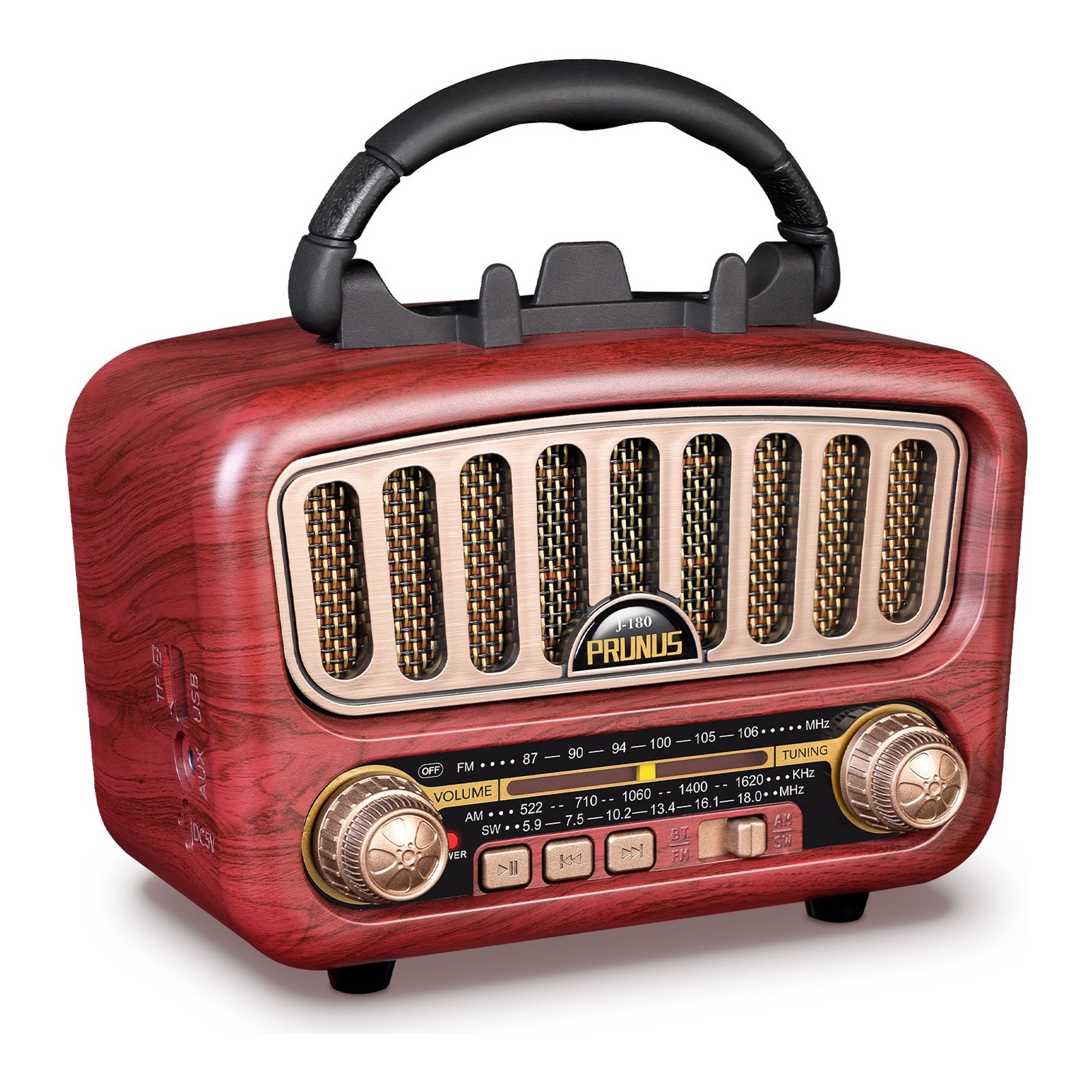 Rádio Portátil Vermelho Clea Rádio Portátil Vermelho Clea