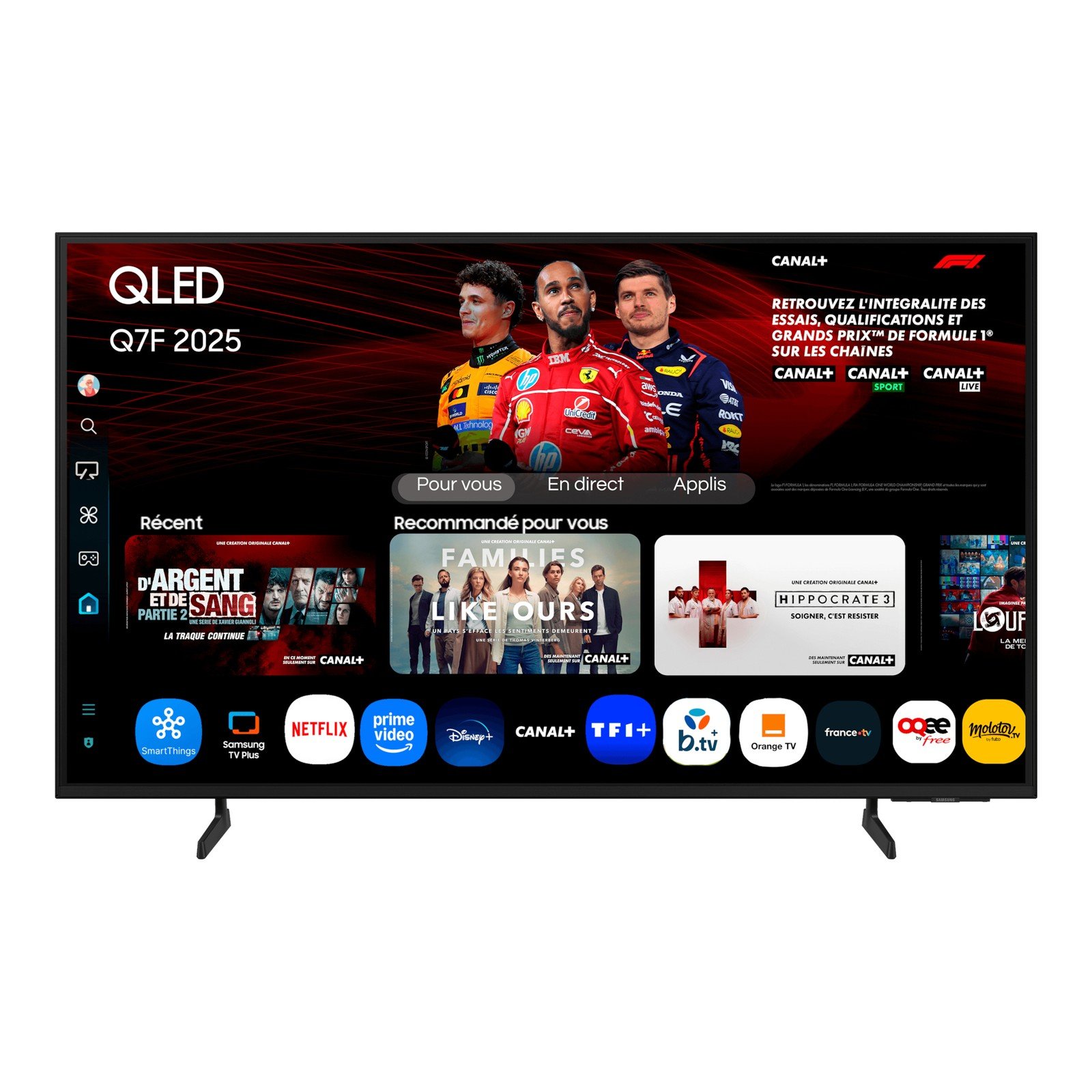 Smart TV QLED Samsung 75″ 4K Q7F TQ75Q7FAAU