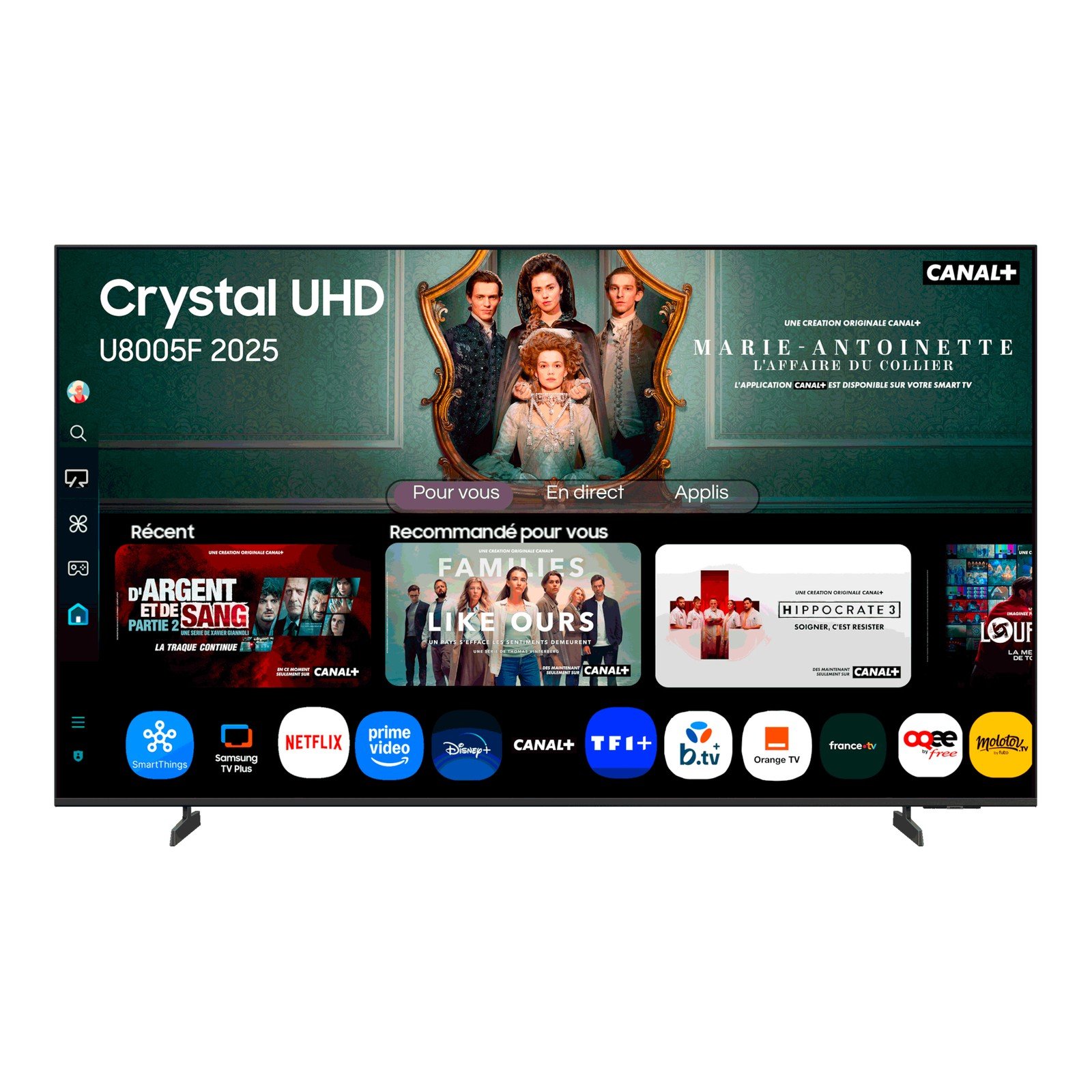 Smart TV Samsung 65″ 4K UHD Tizen TU65U8005F