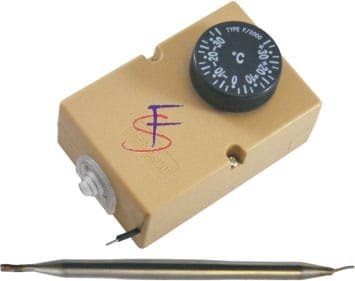 Termostato de Ambiente F2000 -35ºC/+35ºC Universal