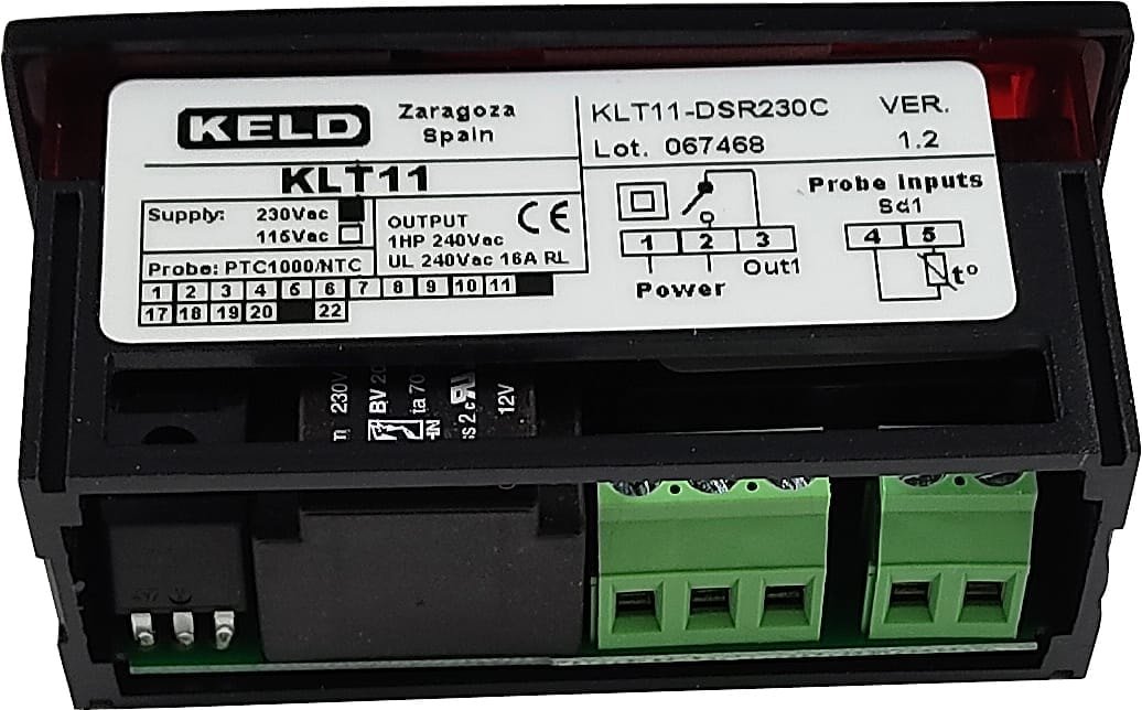 Termostato Digial Keld KLT-DSR230C (1 Sonda)