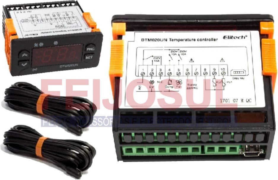 Termostato Digital SKL ETC-974 (2 Sondas)