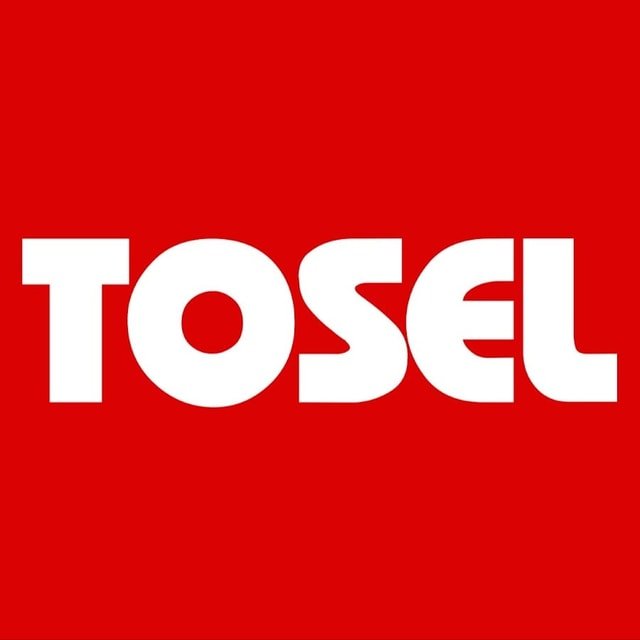 Logótipo Tosel – marca compatível com Sacos de Aspirador Vários Tosel "Aberto"